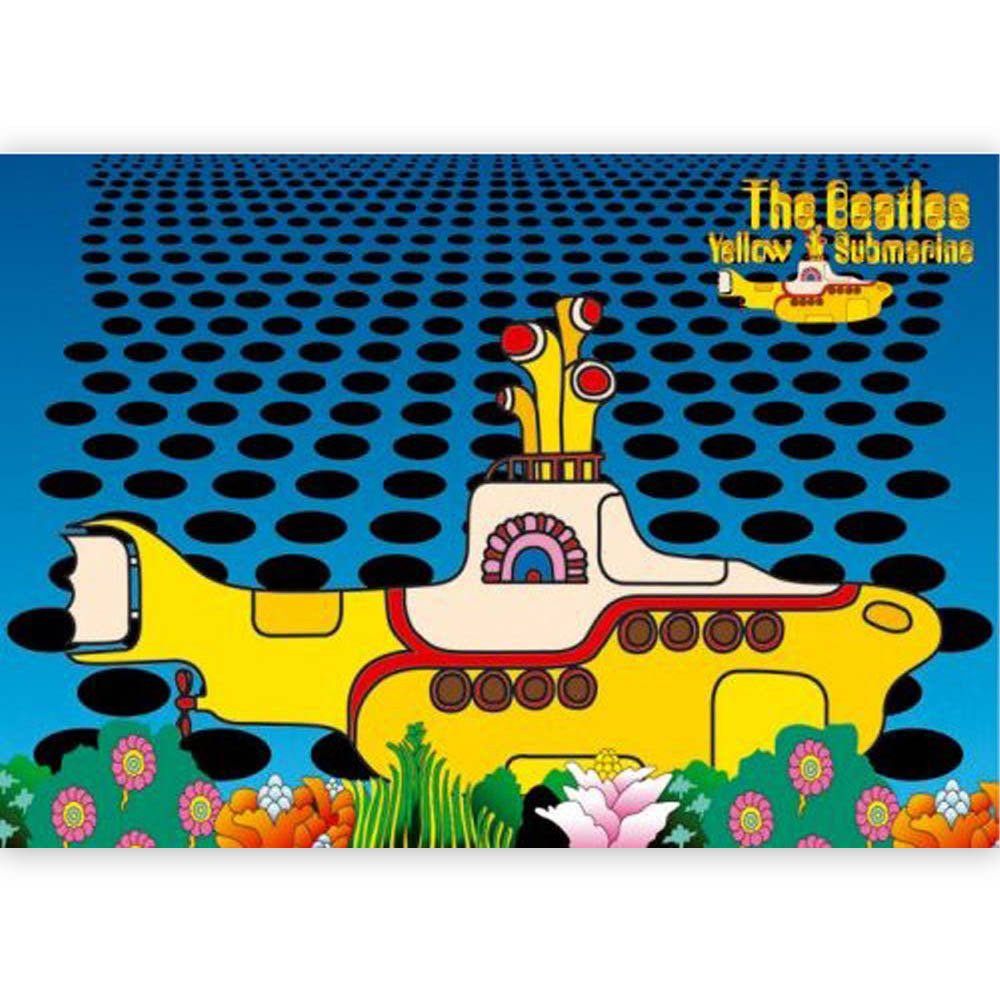 THE BEATLES ビートルズ (結成 65周年 ) - Yellow Submarine (Standard) / ポストカード・レター - PGS